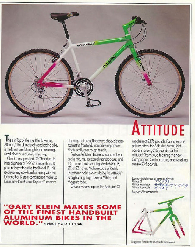 Klein  Attitude | 345